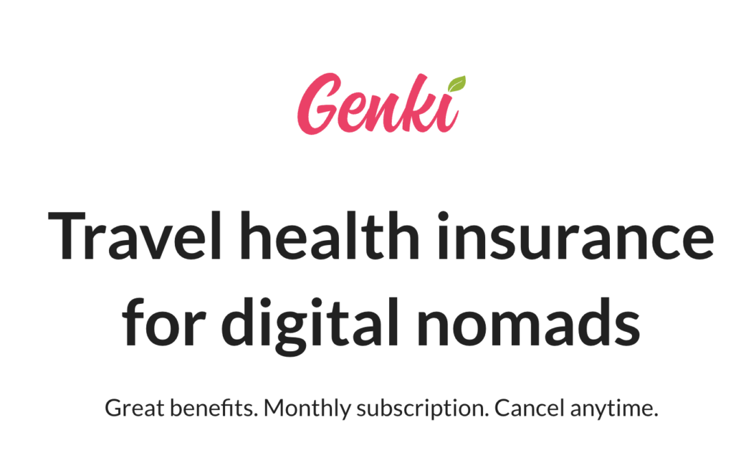 Genki: assicurazione viaggio per nomadi digitali